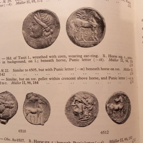 Greek coins and their values set of 2 very rare books used