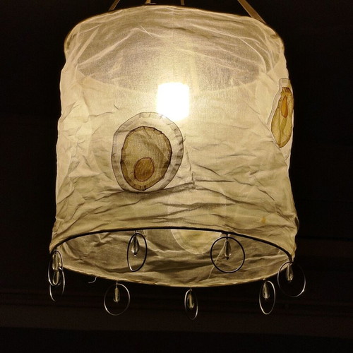 Ceiling light fabric cotton 100% new with nice design