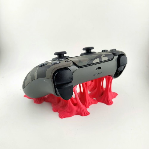 3D Printed Bubble Gum PS5 Controller Stand custom order