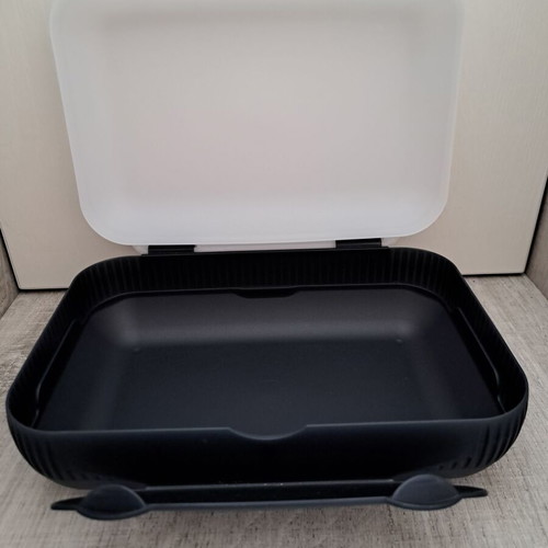Tupperware large food container with compartments new