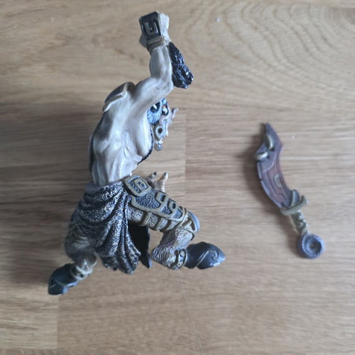 Satyr Figurine 1:18 Mythical Creature by CollectA 11.5cm like new with sword