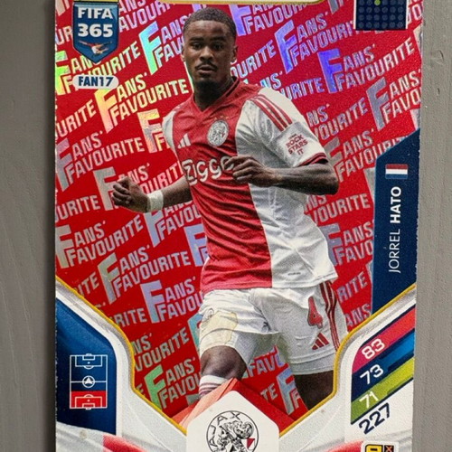 Hato Ajax FAN17 Red Panini FIFA Adrenalyn 365 2025-26 card used
