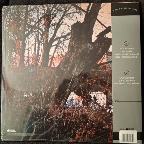 Black Sabbath Black Sabbath βινύλιο LP καινούργιο, Rhino High Fidelity