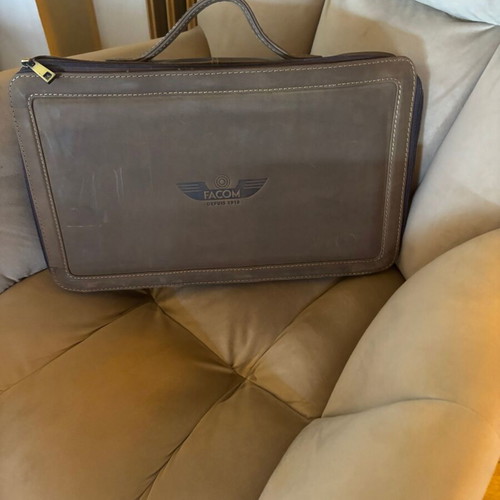 Facom collectible leather tool bag new edition 100 ans