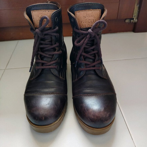 Pitbull leather boots brown like new size 39
