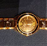  Γυναικείο ρολόι χρυσό χρώμα