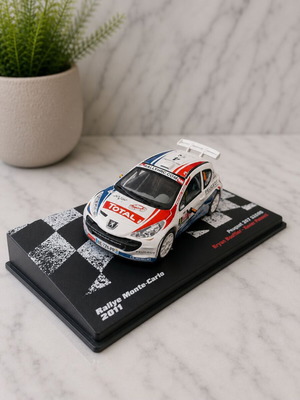 Peugeot 207 S2000 Rallye Monte-Carlo 2011 1:43 scale like new