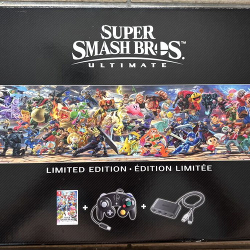 Super Smash Bros. Ultimate Limited Edition Nintendo Switch used