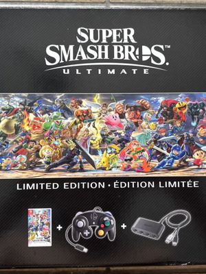 Super Smash Bros. Ultimate Limited Edition Nintendo Switch μεταχειρισμένο