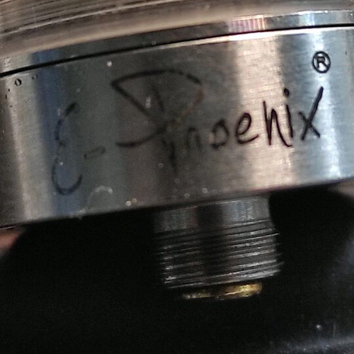 E Phoenix RTA Swiss Made stainless steel used