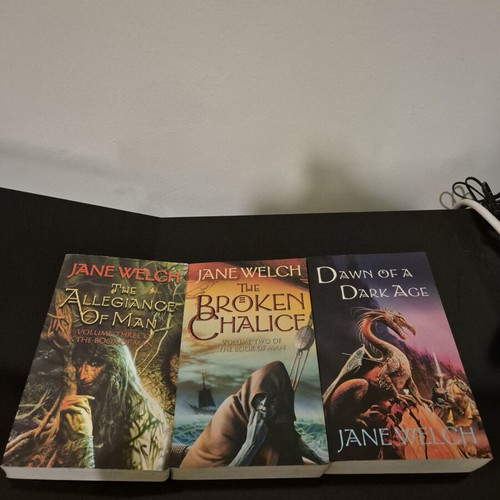 The Book of Man Trilogy by Jane Welch English edition, like new