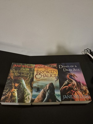 The Book of Man Trilogy by Jane Welch English edition, like new