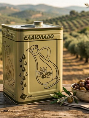 Extra Virgin Organic Olive Oil 17L Tin, Harvest 2026