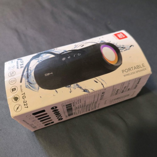 T&G 227 Wireless Bluetooth Speaker with Light New