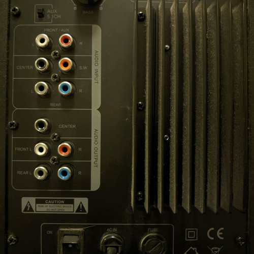 Home Theater Speakers 5.1 Turbo-X D-500 used