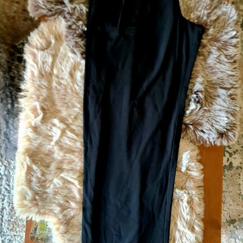Pull & Bear women's black pants new, size 46 (3XL)