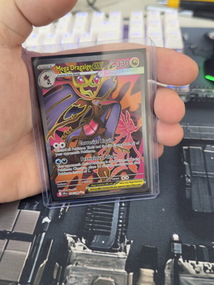 Mega Dragalge EX CRI 104 near mint Pokemon card