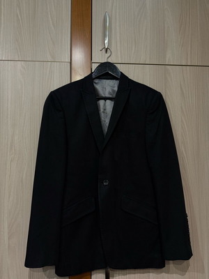 Men's black jacket medium 38 like new
