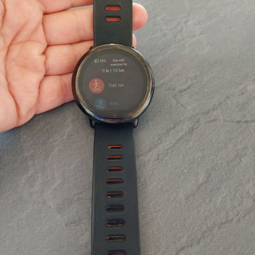 Amazfit Pace A1612 used black smartwatch