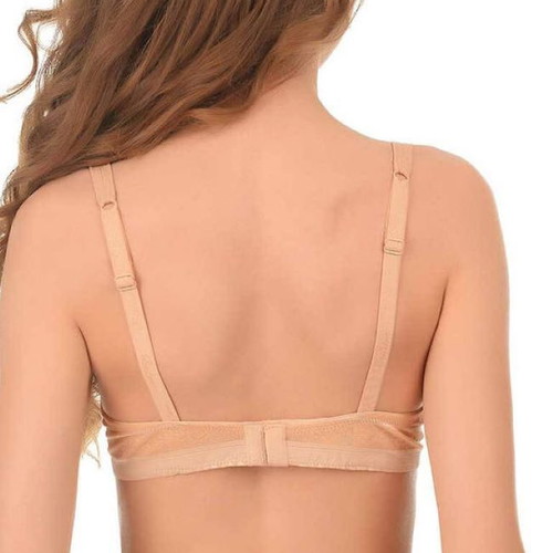 Leilieve by Manicardi Evolution Super Push Up bra 80C beige new