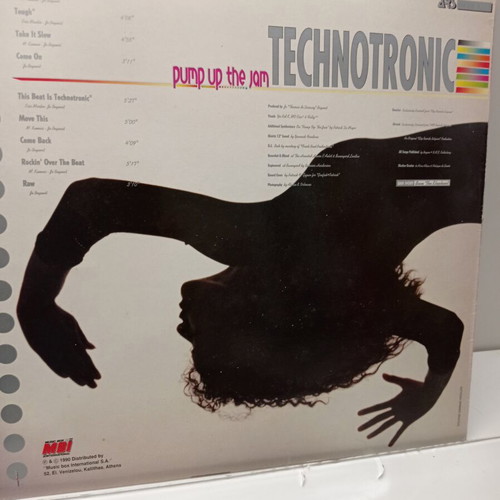 Technotronic 2XLP Pump Up The Jam & Rockin' Over Manchester like new