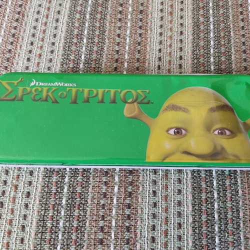 Shrek Collectible Metal Pencil Case used