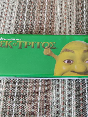 Συλλεκτική μεταλλική κασετίνα Shrek μεταχειρισμένη