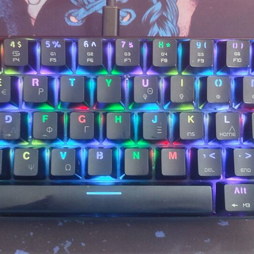 Motospeed CK61 mechanical keyboard like new