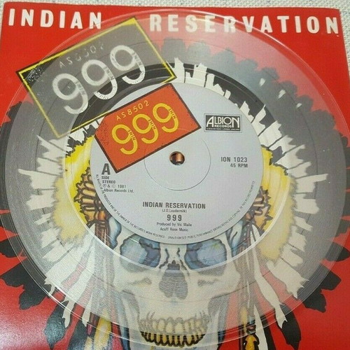 999 Indian Reservation 7' βινύλιο μεταχειρισμένο, punk