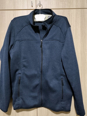 Fleece jacket winter like new, blue, size L