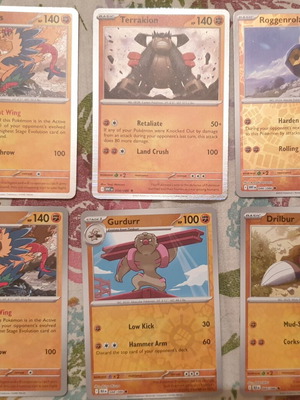 Fighting Holo Pokemon κάρτες καινούργιο