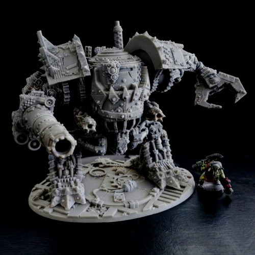 Ork Krumpin Mega Bot Warhammer 40000 proxy 3D print