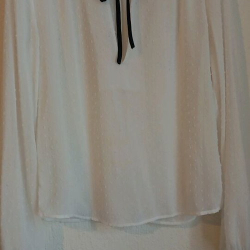 Black blazer and blouse Stradivarius used, medium size