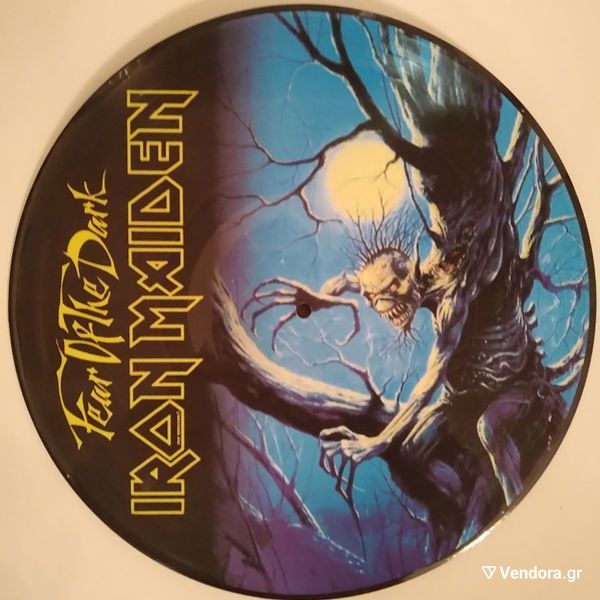  Iron Maiden – Fear Of The Dark Vinyl, LP, Album, Picture Disc, Unofficial Release