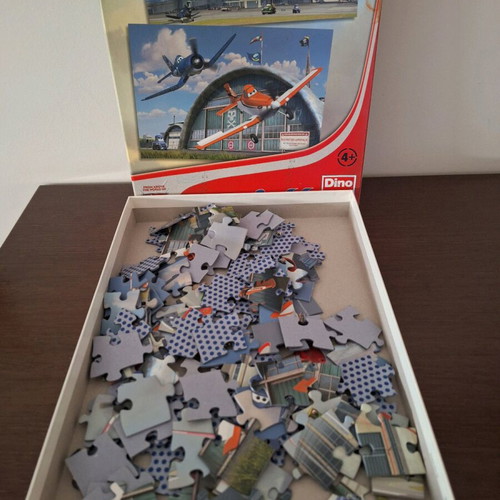 Planes puzzle new, 2 puzzles of 66 pieces for kids 4+