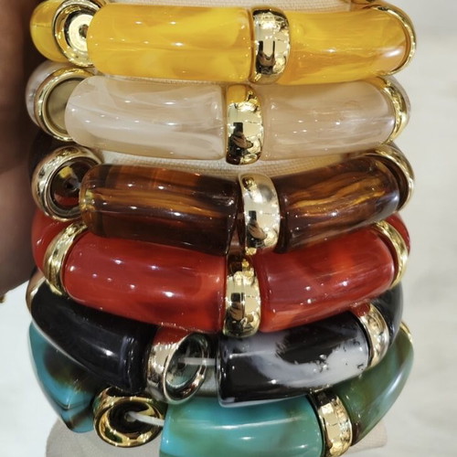 Elastic bracelets new, multicolor