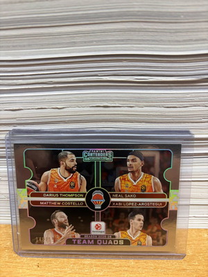 2025-26 Euroleague Contenders Team Quads Valencia καινούργιο