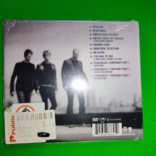 Muse The Resistance CD + DVD sealed, rock