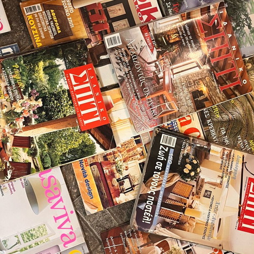 Magazines like new, pack with decoration and cooking ideas