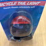 Bicycle tail light, red LED