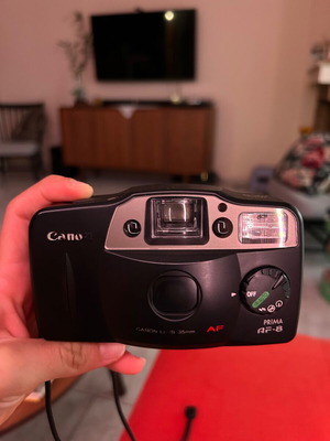 Canon Prima AF-8 φωτογραφική μηχανή 35mm με φλας και αυτόματο