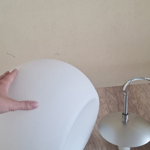 Glass ceiling light used in excellent condition