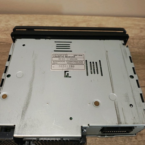 Kenwood KRC 254L like new, unknown function, no rear plug