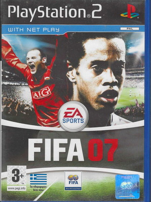 FIFA 07 PlayStation 2 like new, complete in box