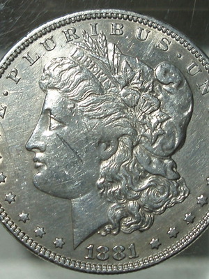 1881 ΑΣΗΜΕΝΙΟ ΑΜΕΡΙΚΑΝΙΚΟ ΔΟΛΑΡΙΟ Morgan Dollar .#18
