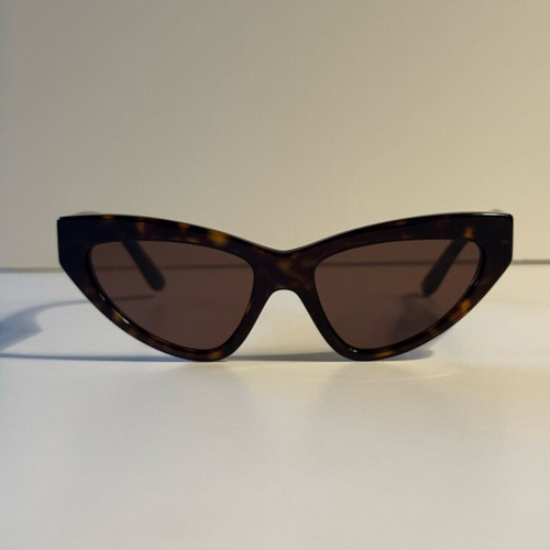Dolce & Gabbana DG4439 Cat Eye Sunglasses New, Brown
