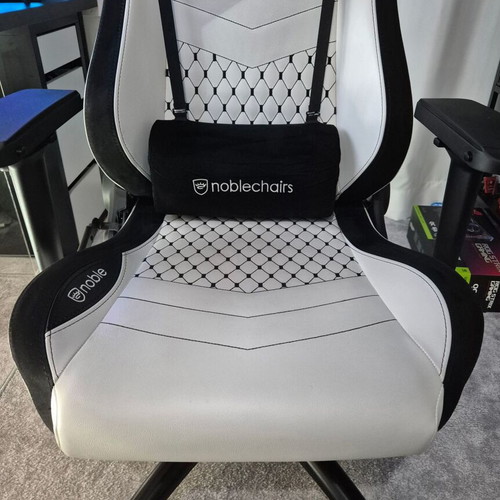 Noblechairs Epic Gaming Chair σαν καινούργιο, λευκό-μαύρο