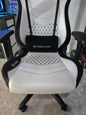 Noblechairs Epic Gaming Chair σαν καινούργιο, λευκό-μαύρο
