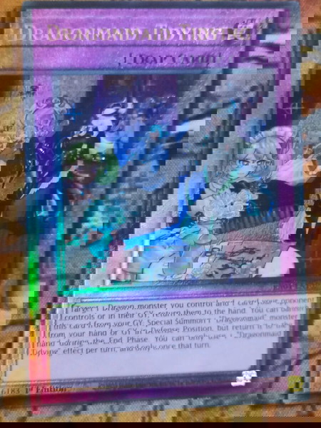 Dragonmaid Tidying (Ultimate Rare, Yugioh)