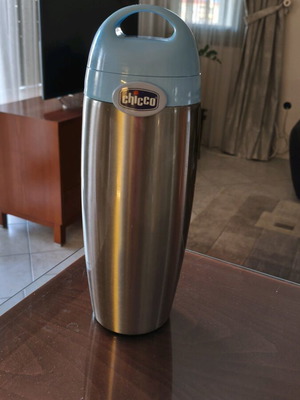 Chicco thermos used with plastic container for baby bottle
